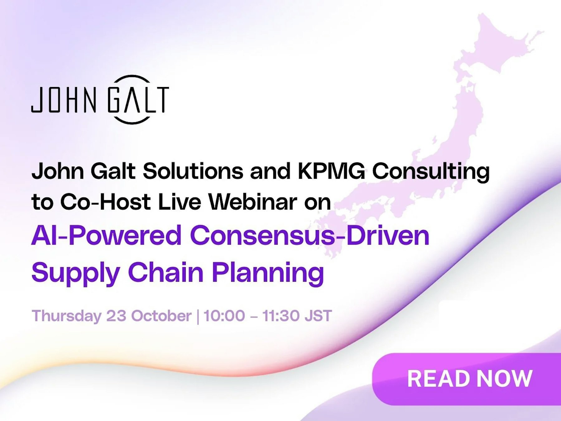 As part of this collaboration, John Galt Solutions and KPMG Consulting will co-host a webinar on 23 October 2025 Thumbnail